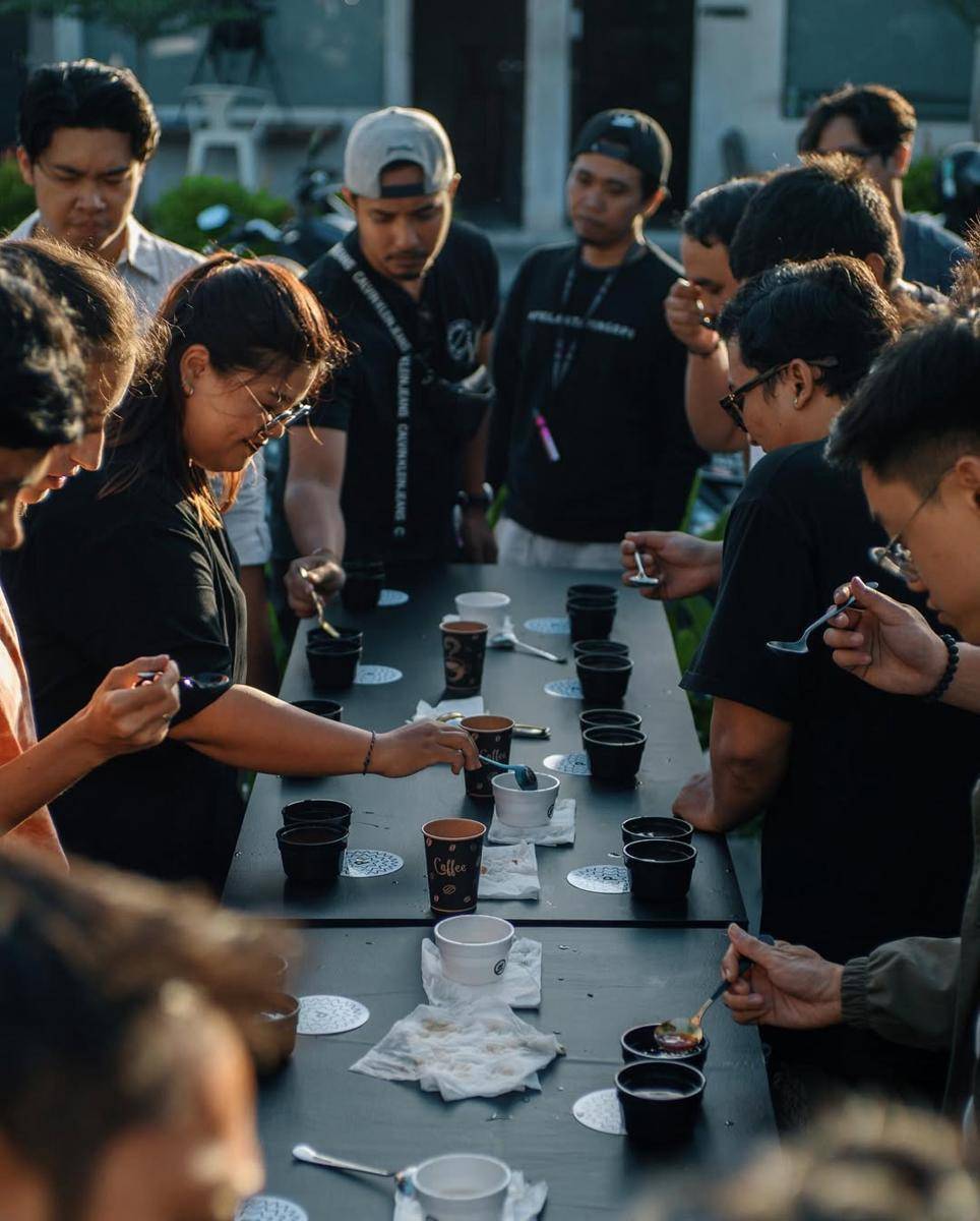 cupping session di Great Brew (instagram.com/greatbrew.id)