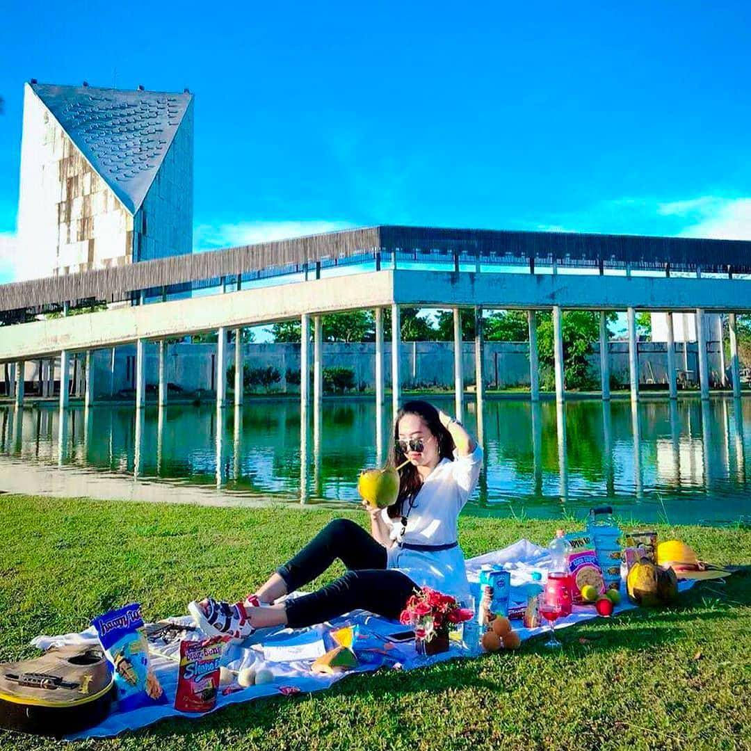 Islamic Center Tulang Bawang Barat (Instagram/zona.lampungsai)