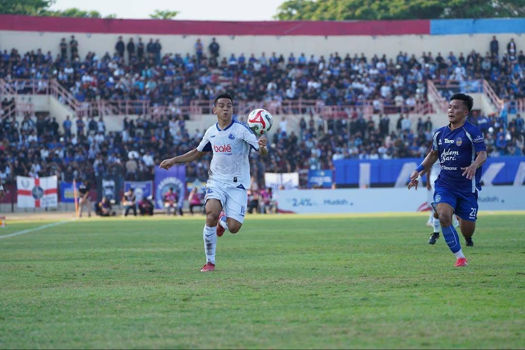 Pemain Arema FC Valdeci Moreira (Instagram/valdecimoreira_)