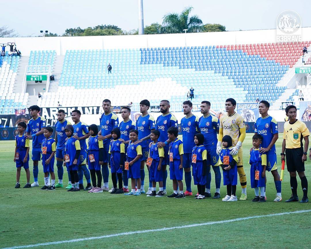 Pemain Arema (Instagram/aremafcofficial)