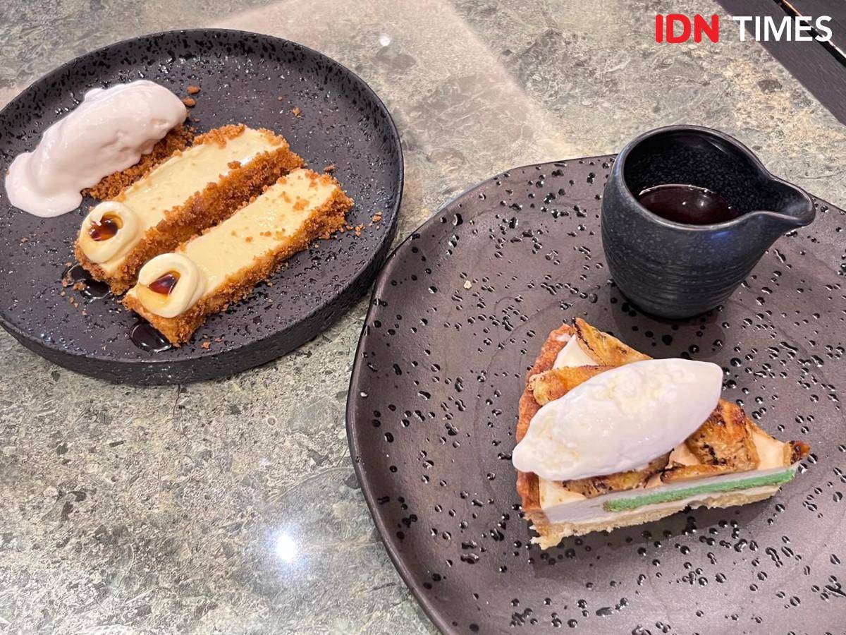 Potret menu dessert baru di Antarasa Tribeca, Central Park Mall, Jakarta Barat
