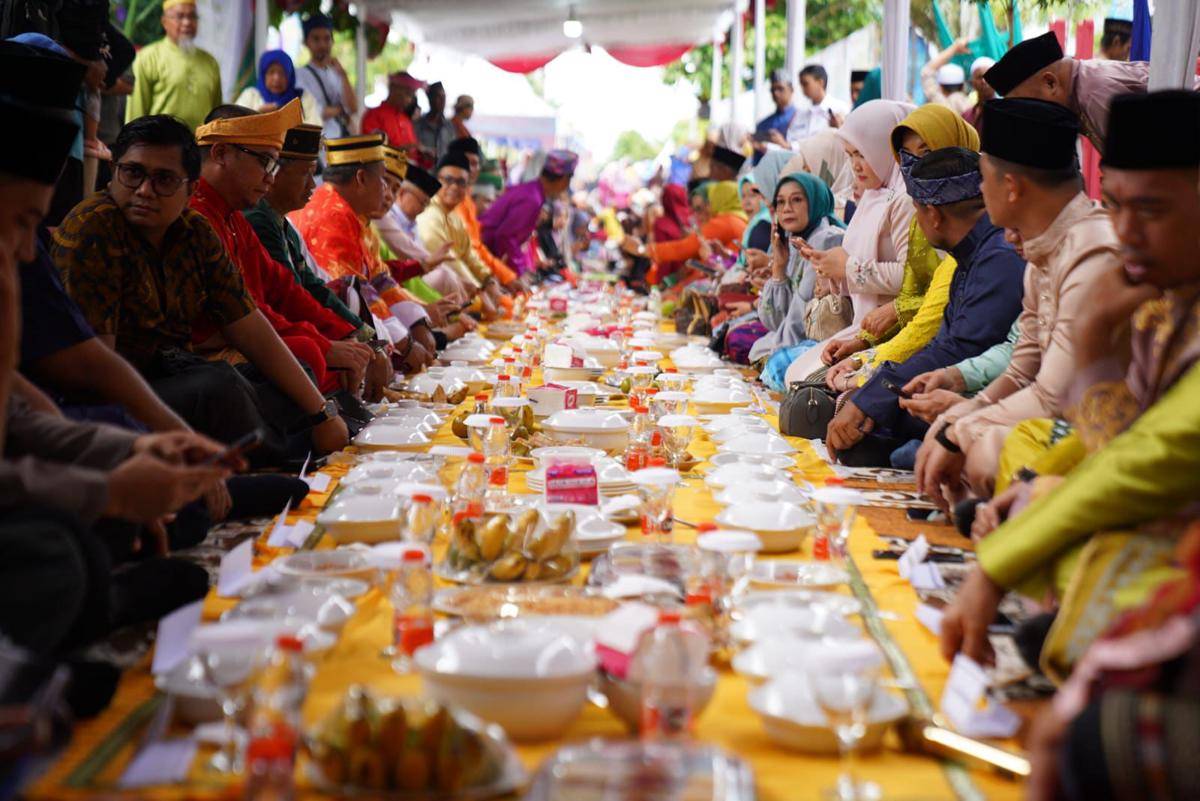 Suasana robo-robo di Pontianak.