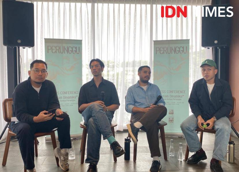 press conference album kedua Perunggu, Dalam Dinamika, Rabu (20/8/2025)
