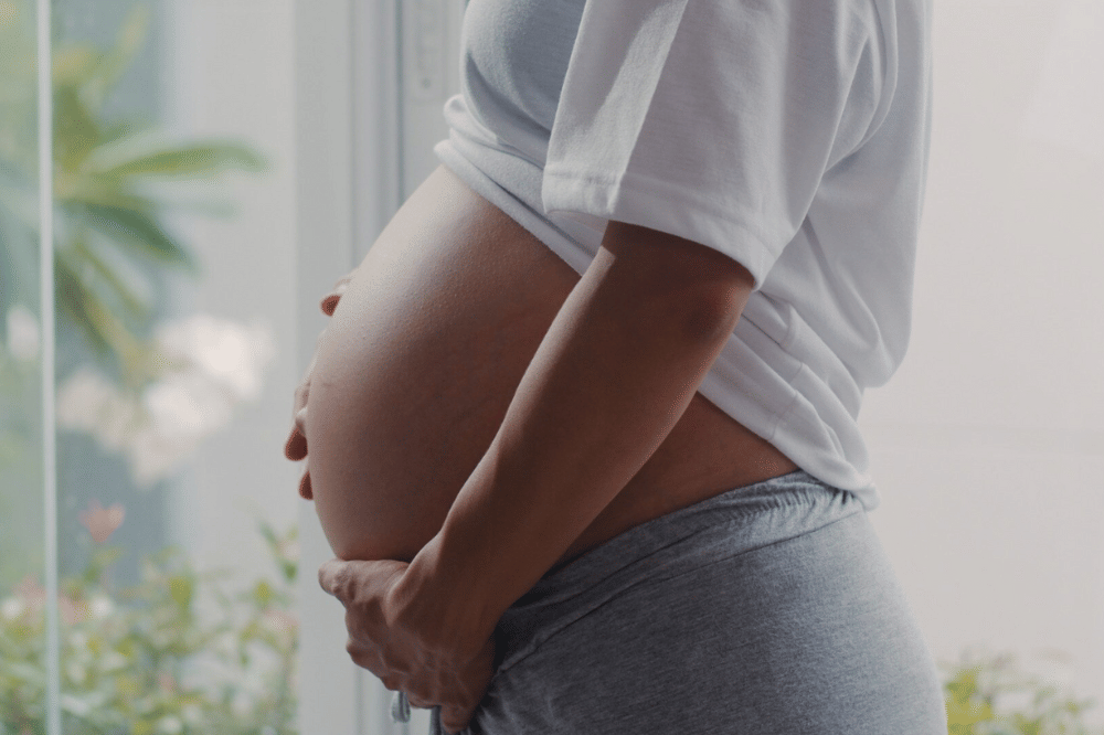 Ilustrasi ibu hamil.