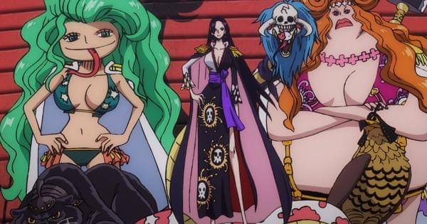 Hancock dan saudarinya - One Piece