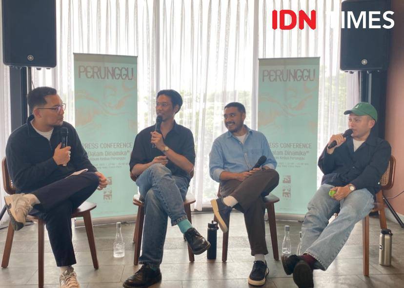 press conference album kedua Perunggu, Dalam Dinamika, Rabu (20/8/2025)