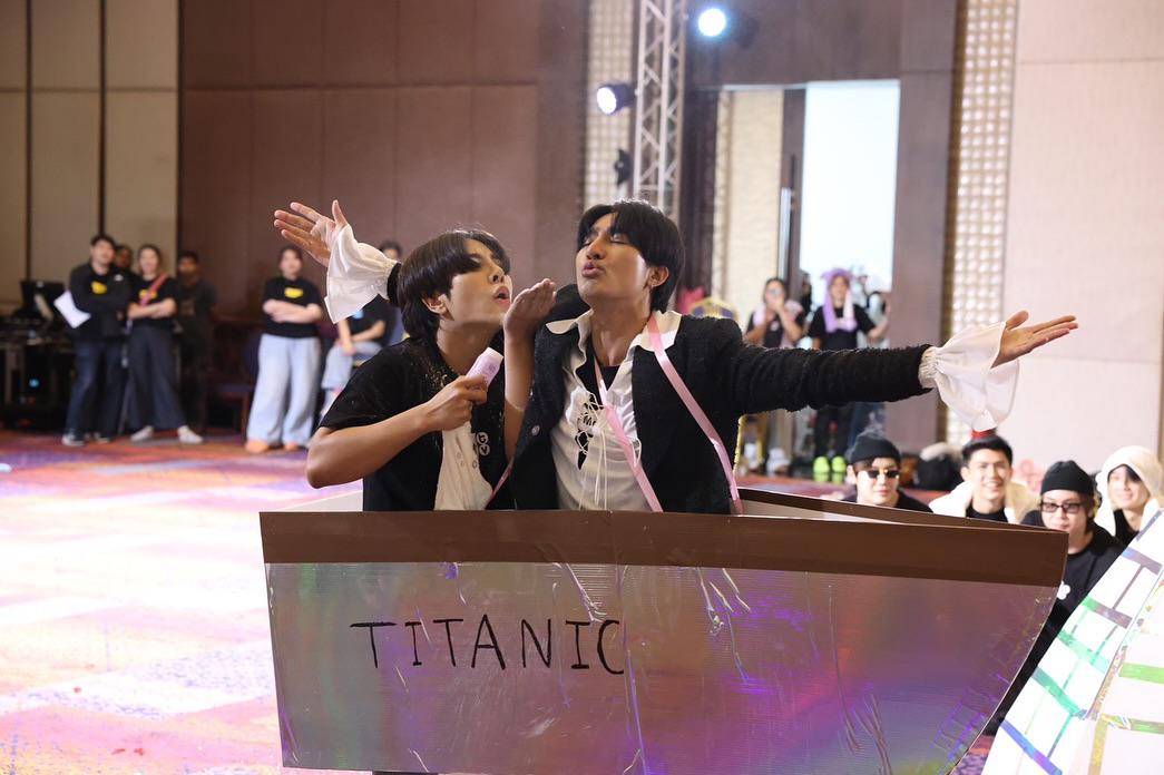 Potret Kocak Artis di GMMTV Outing 2025 Day 1