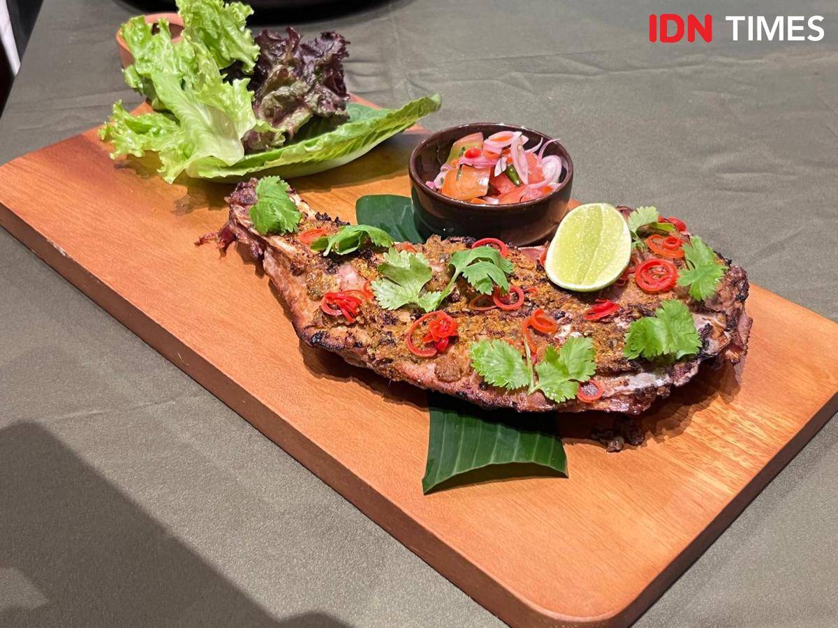 Potret Rahang Tuna di Antarasa Tribeca, Central Park Mall, Jakarta Barat