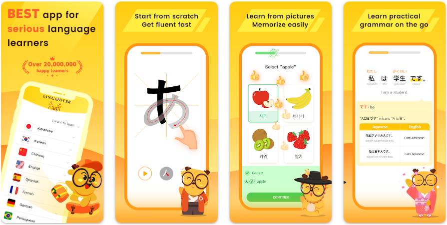 aplikasi belajar bahasa Inggris