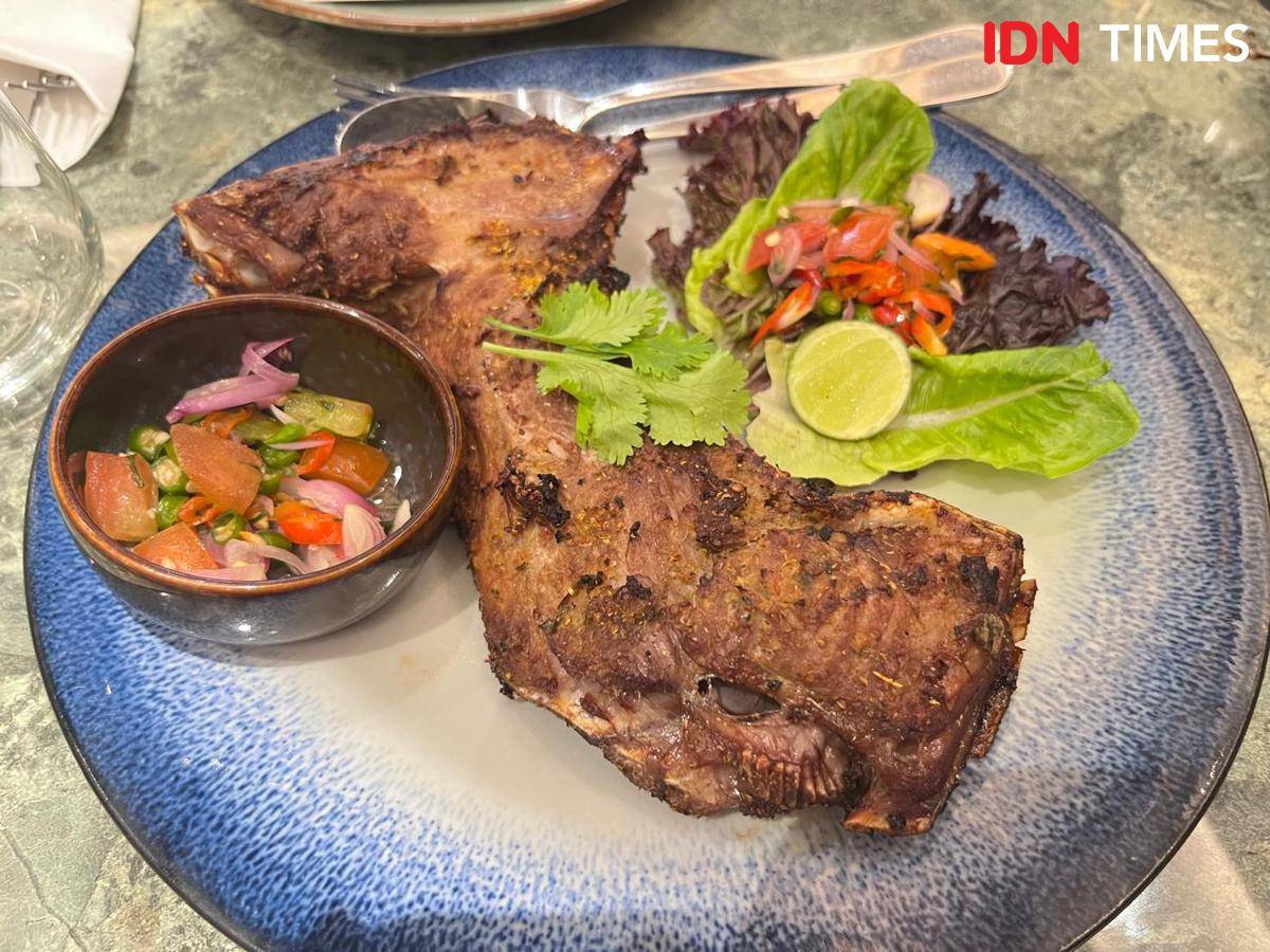Potret Rahang Tuna di Antarasa Tribeca, Central Park Mall, Jakarta Barat