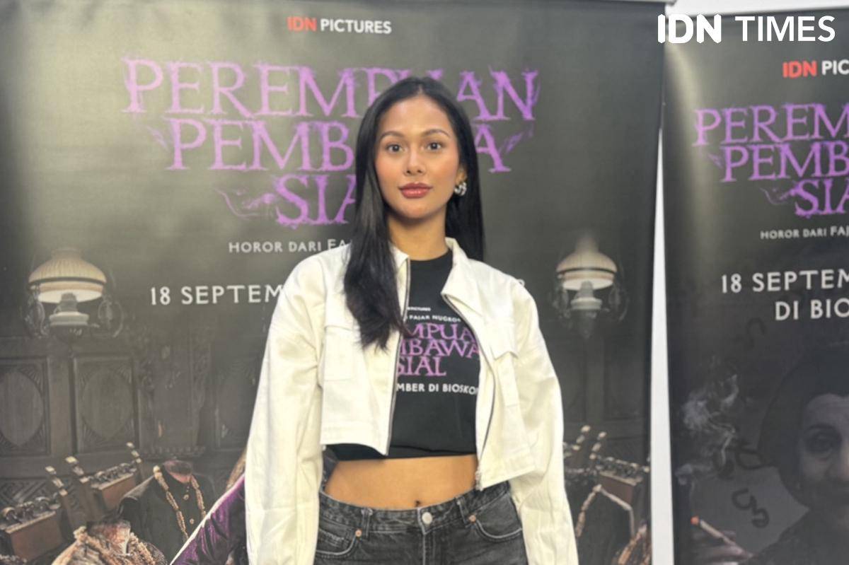 Aurra Kharisma, cast film Perempuan Pembawa Sial pada Rabu (20/8/2025)