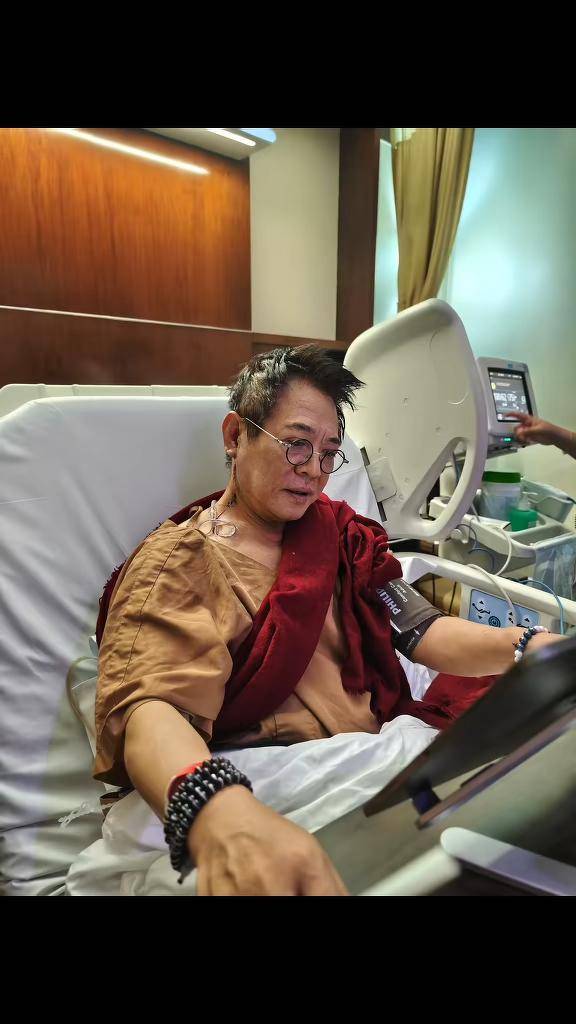 Jet Li meeting di rumah sakit