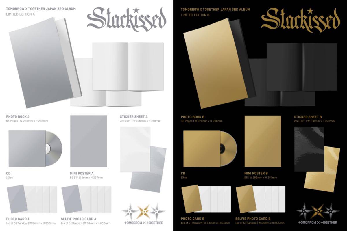 Album Jepang ketiga TXT bertajuk Starkissed