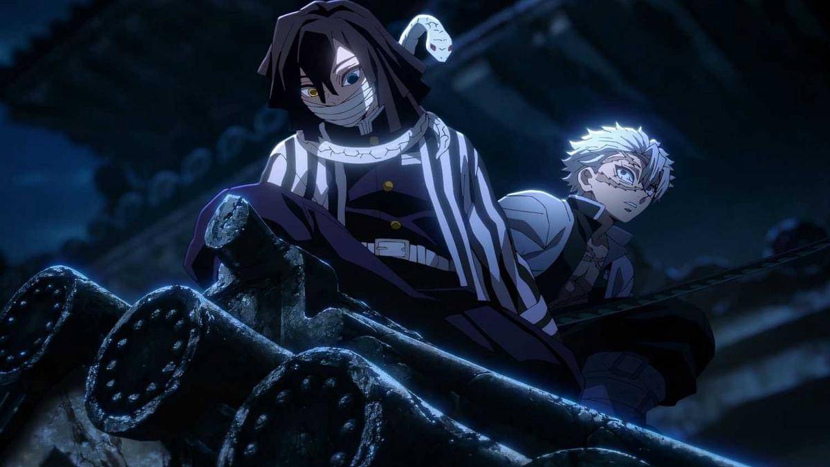 Obanai dan Sanemi (Dok. Ufotable/Demon Slayer)