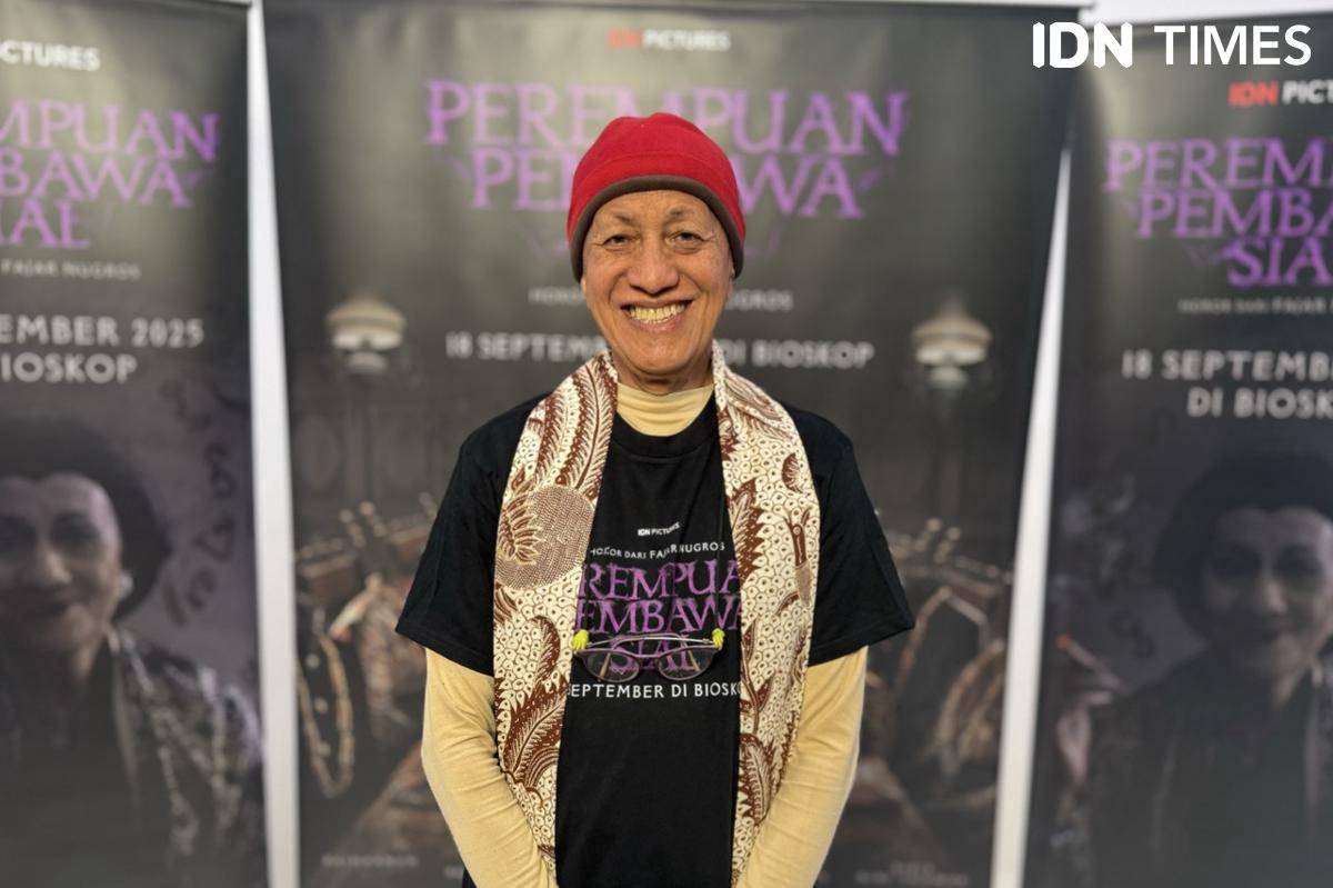 Didik Nini Towok, cast film Perempuan Pembawa Sial pada Rabu (20/8/2025)