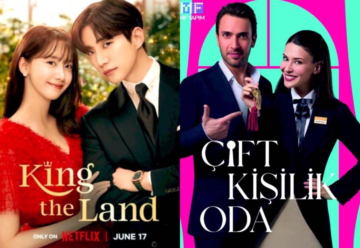 Poster drama King the Land (dok.Netflix/King the Land) | Poster drama Turki Çift Kisilik Oda (dok. MF Yapim/Çift Kisilik Oda)