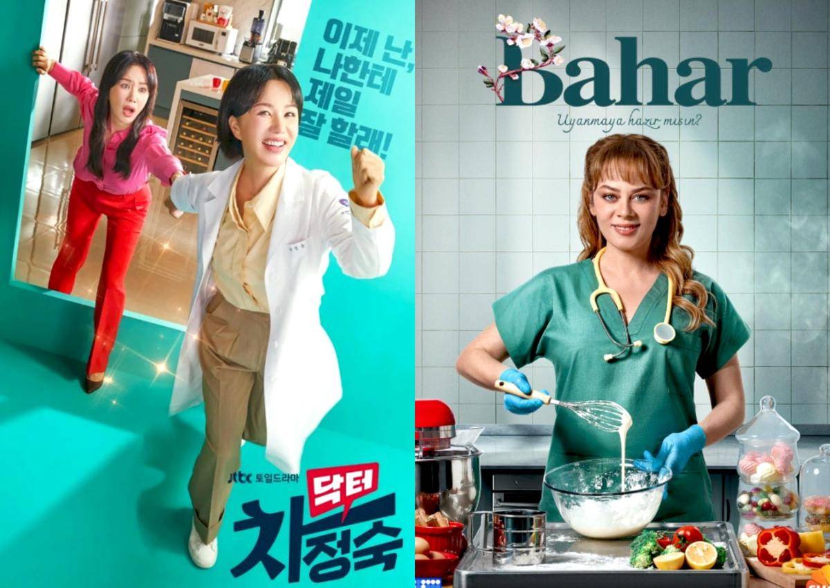 Poster drama Doctor Cha (dok.JTBC Drama/Doctor Cha) | Poster drama Turki Bahar (dok.MF Yapim/Bahar)