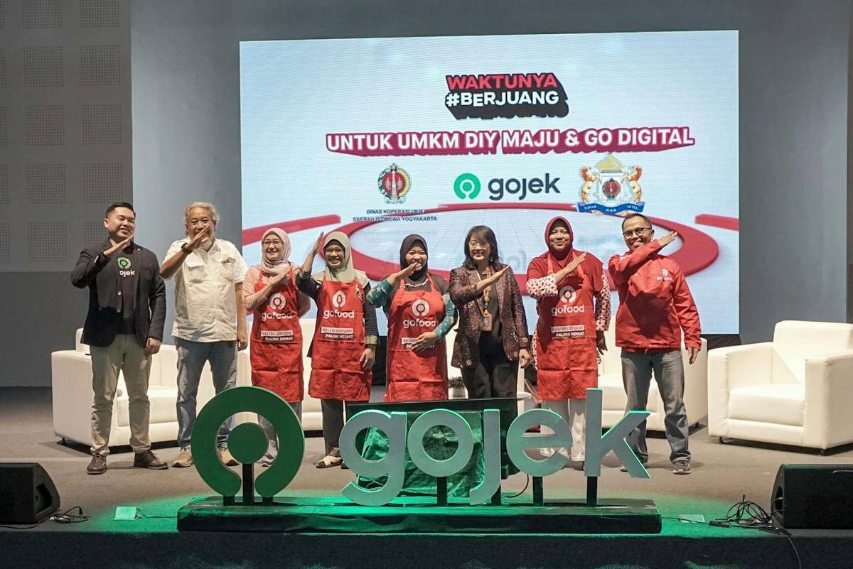 Diskusi dan pelatihan dengan tajuk Waktunya #Berjuang untuk UMKM DIY Maju & Go Digital yang diadakan di Taman Budaya Embung Giwangan, Rabu (20/8/2025).  (Dok. Istimewa)