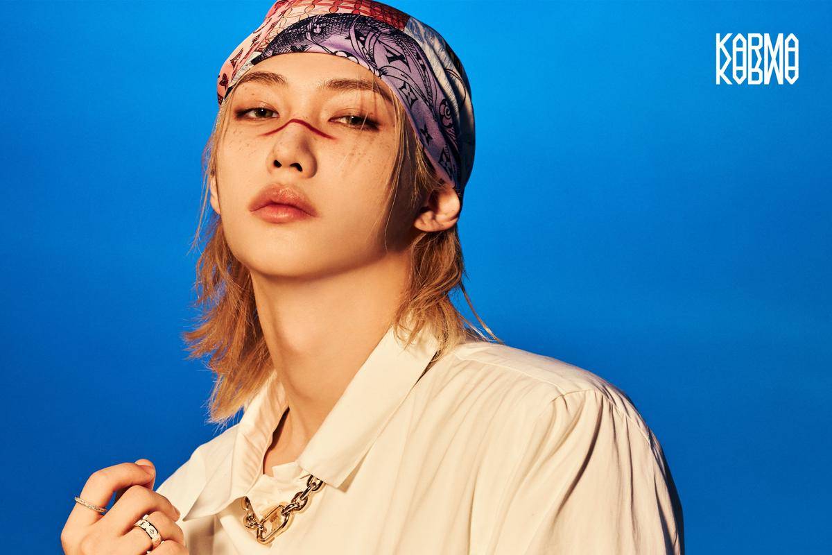 potret Felix Stray Kids di full album KARMA (x.com/Stray_Kids)