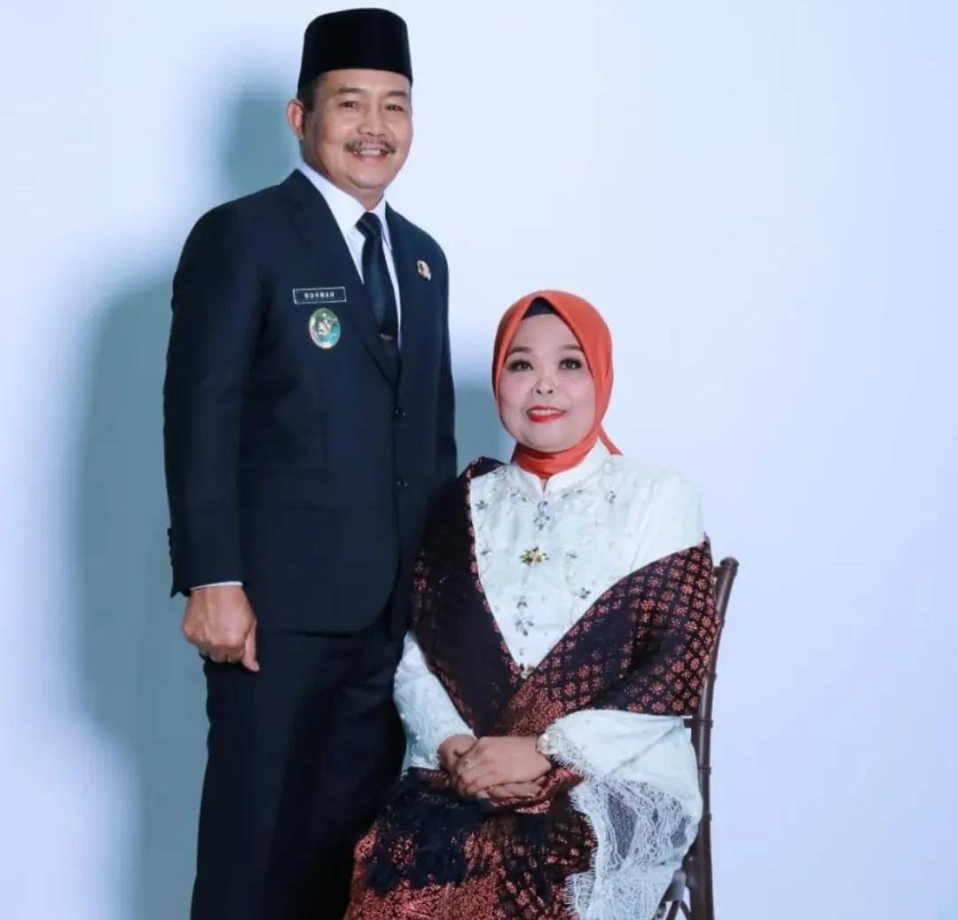 Istri Wakil Bupati Muba, Rosada Rohman meninggal dunia. (Dok. Istimewa)