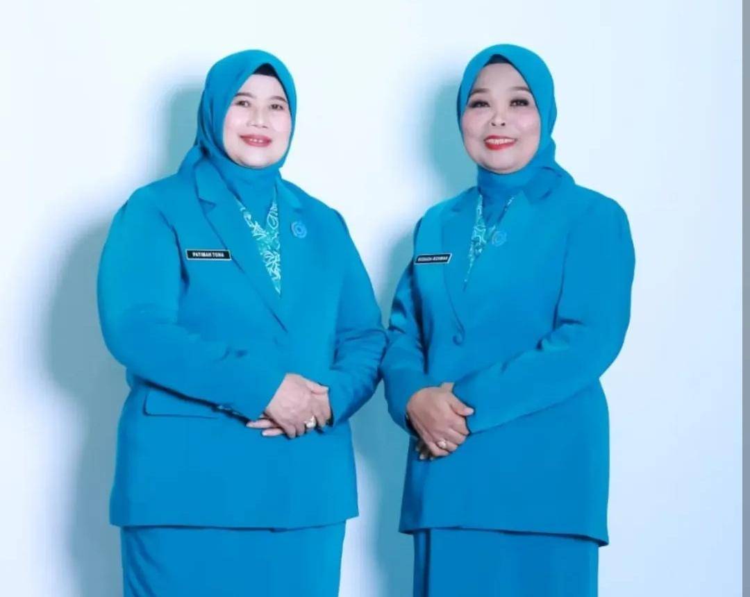 Patimah Toha dan Rosada Rohman. (Dok. Pemkab Muba)