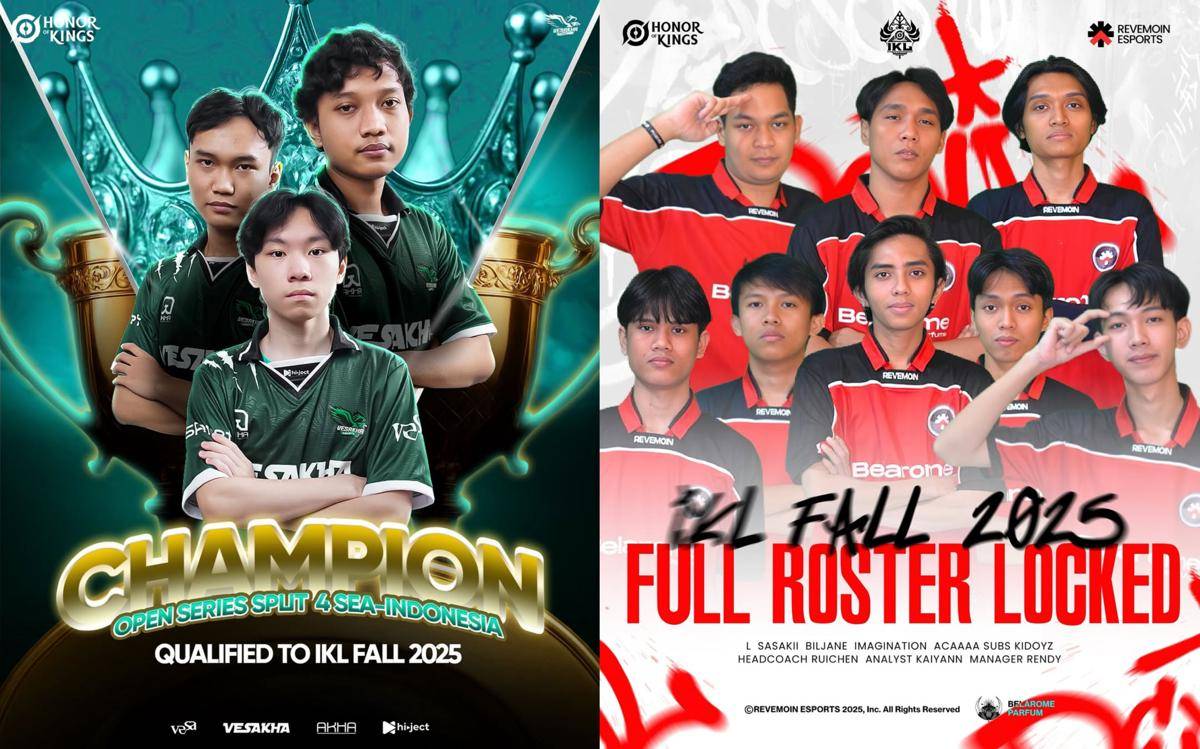 Vesakha Esports dan Revemoin Esports qualified to IKL Fall 2025