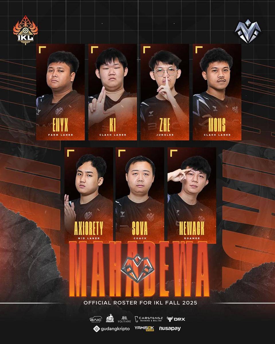 Roster MAHADEWA Esports