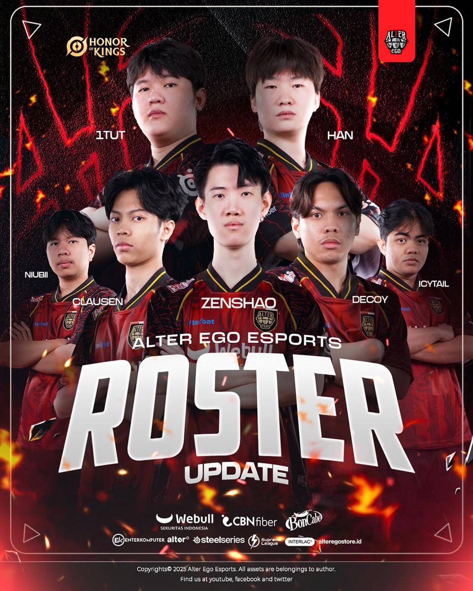 Roster Alter Ego Esports