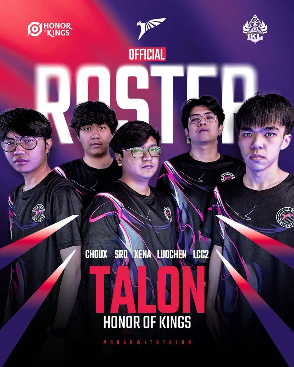 Roster TALON Esports