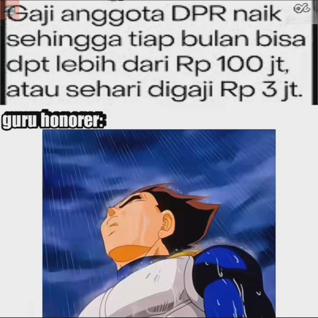 meme gaji wakil rakyat