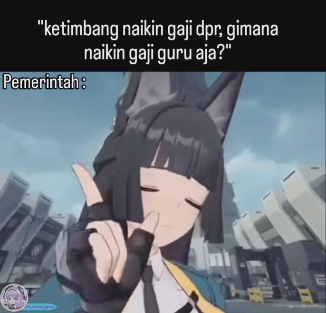 meme gaji wakil rakyat