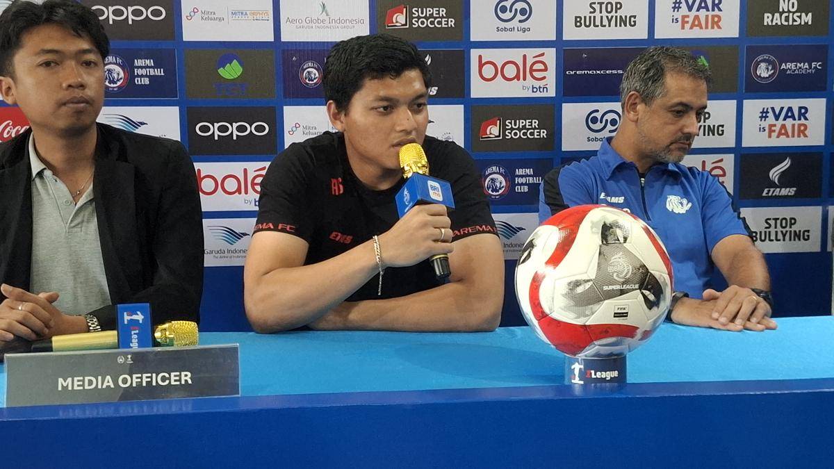 Kiper Arema FC, Adi Satryo. (IDN Times/Rizal Adhi Pratama)