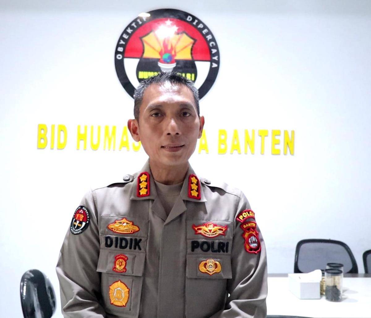 Kabid Humas Polda Banten Kombes Pol Didik (Dok. Khaerul Anwar)