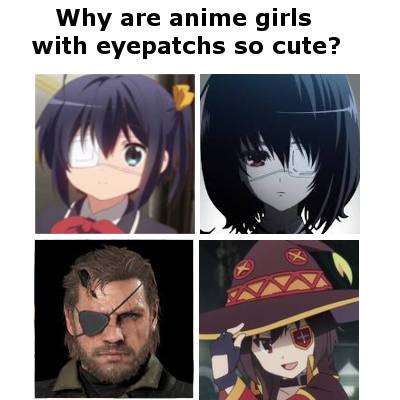meme mata karakter anime