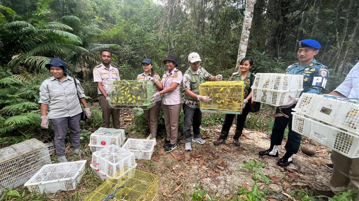 Penyelundupan hewan di Labuan Bajo digagalkan. (Dok BBKSDA NTT)