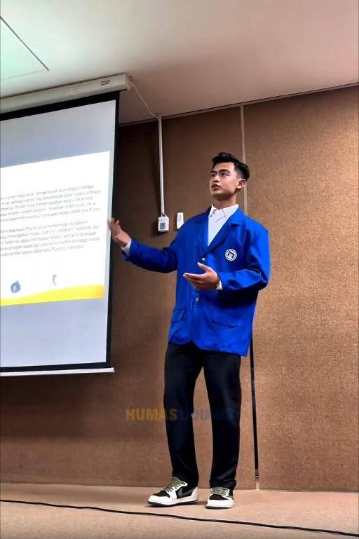 Pratama Arhan ujian proposal skripsi (instagram.com/udinusofficial)