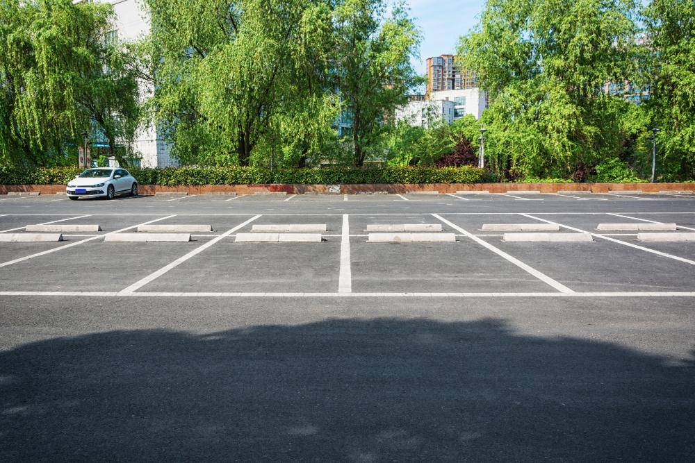 ilustrasi tempat parkir