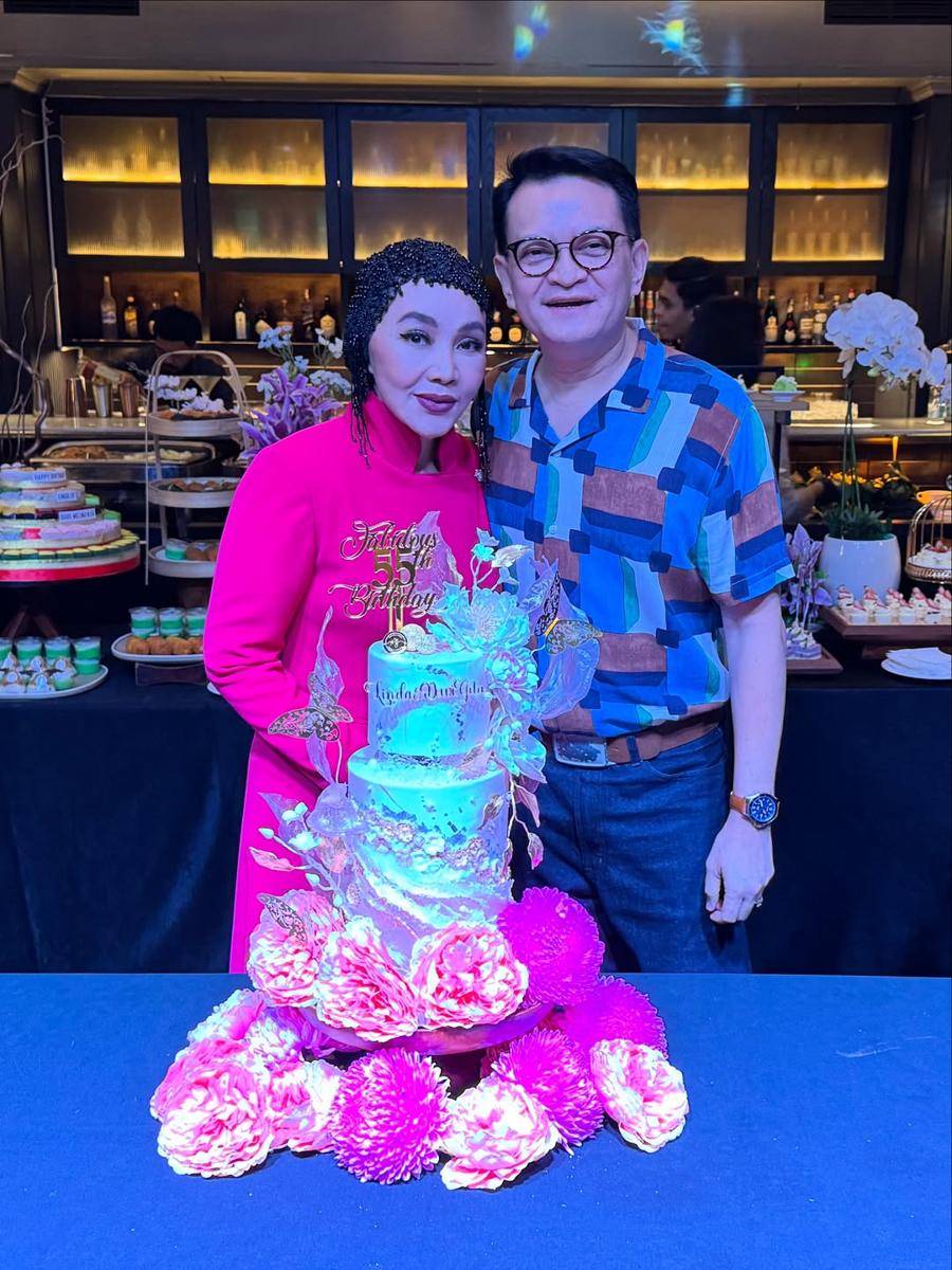 perayaan ulang tahun ke-55 Dewi Gita (instagram.com/dewigita01)