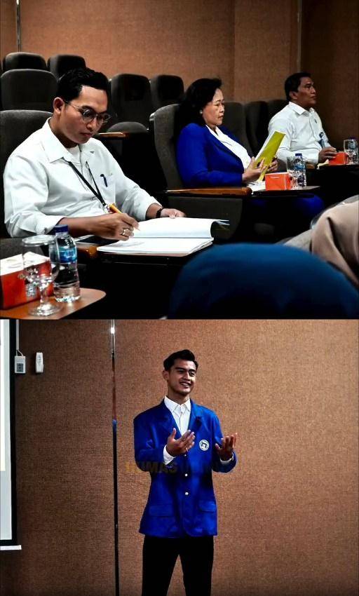 Pratama Arhan ujian proposal skripsi (instagram.com/udinusofficial)