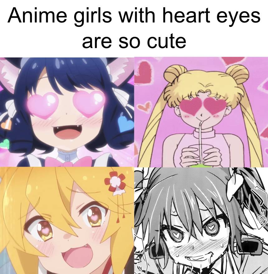 meme mata karakter anime