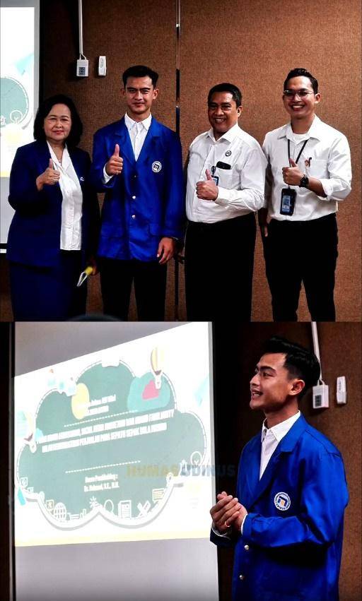 Pratama Arhan ujian proposal skripsi (instagram.com/udinusofficial)