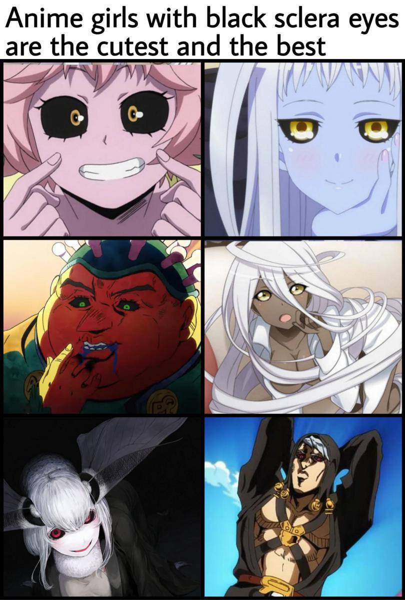 meme mata karakter anime