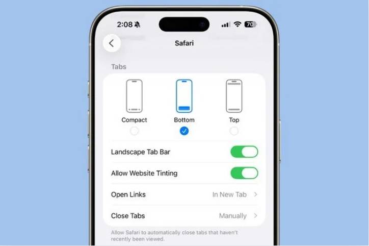 ilustrasi fitur baru di iOS 26 