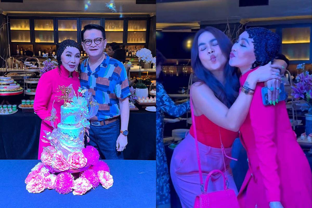 perayaan ulang tahun ke-55 Dewi Gita (instagram.com/dewigita01)