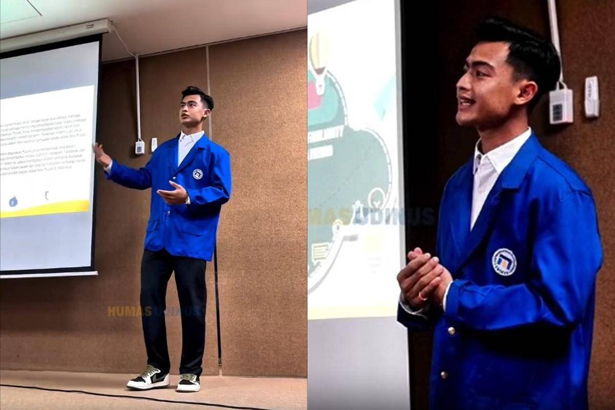 Pratama Arhan ujian proposal skripsi (instagram.com/udinusofficial)
