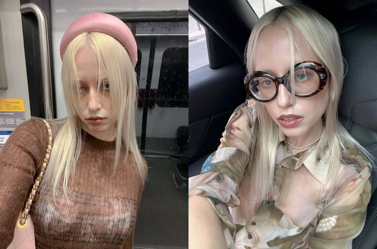 Ilustrasi tired girl makeup ala Lara Violetta (instagram.com/laravioletta)