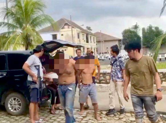 Bandar sabu yang diamankan polisi di Lampung Tengah. (IDN Times/istimewa)