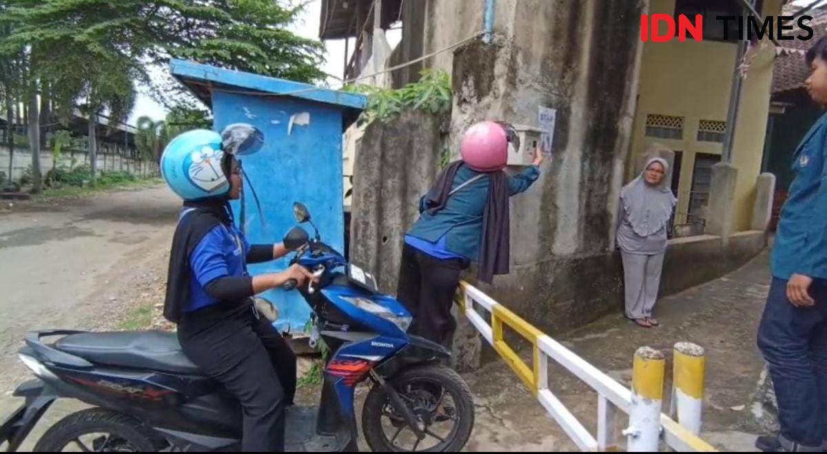 Finger print untuk portal warga di Bandar Lampung. (IDN Times/Muhaimin)