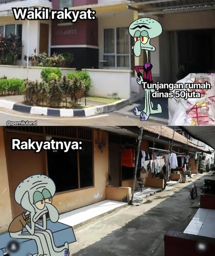 meme gaji DPR