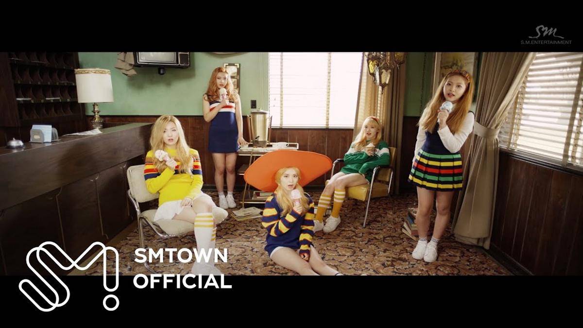 cuplikan MV "Ice Cream Cake" (youtube.com/SMTOWN)
